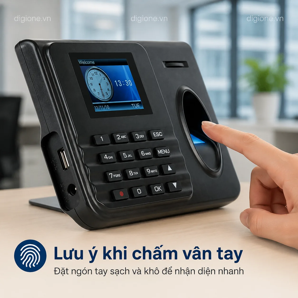 Máy Chấm Công Vân Tay Ronald Jack TM800 Wifi