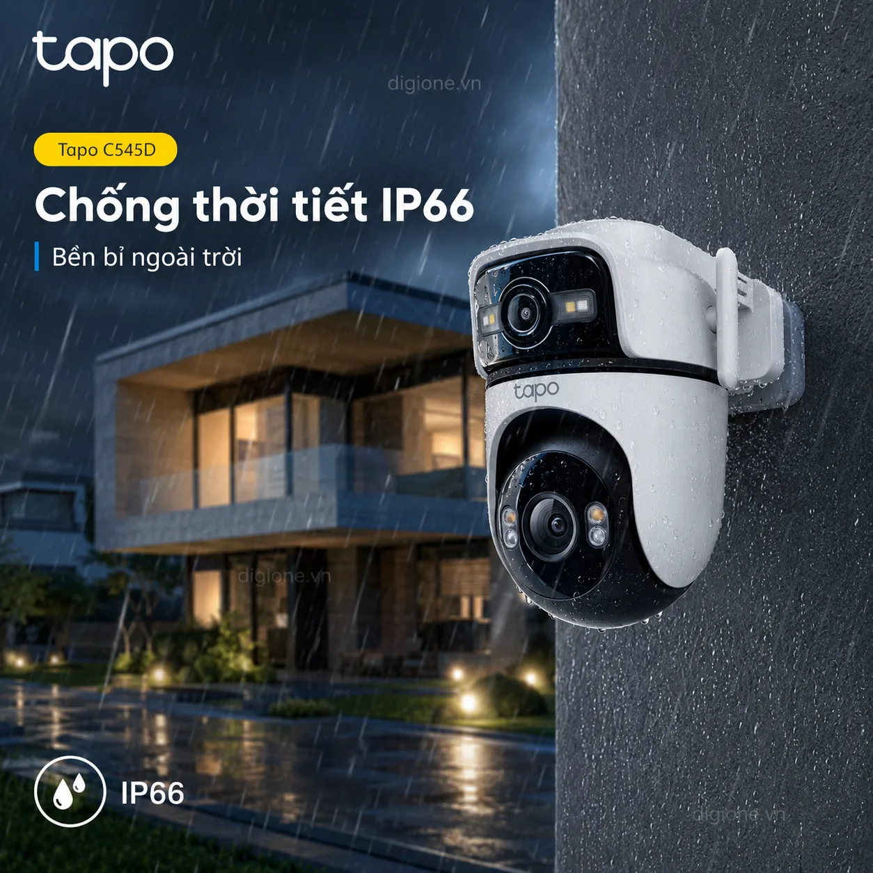 Camera TP-LINK TAPO C545D Dual Lens 2K Pan/Tilt Ngoài Trời