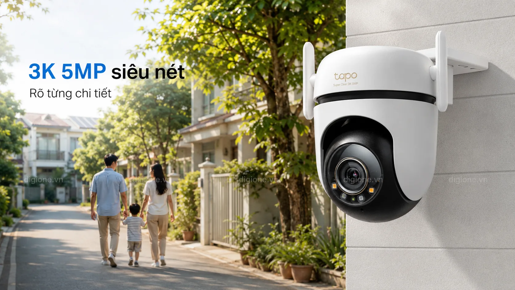 TAPO C530WS Độ phân giải 3K 5MP siêu nét