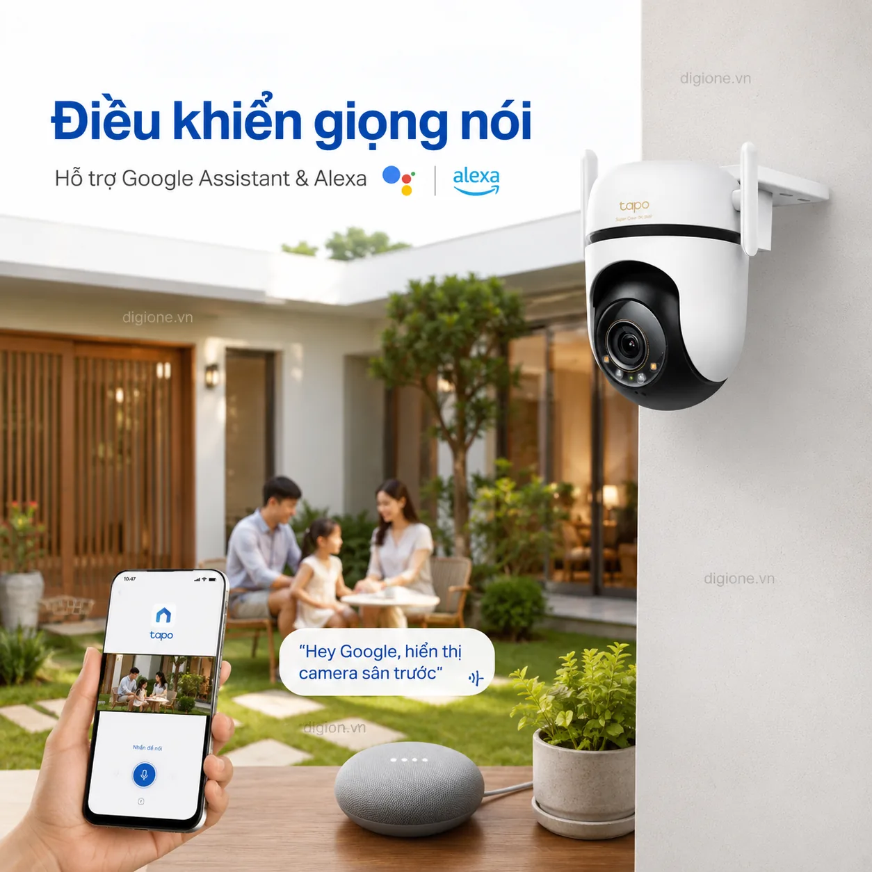 Camera TP-LINK TAPO C530WS 3K 5MP Xoay 360° Ngoài Trời IP66
