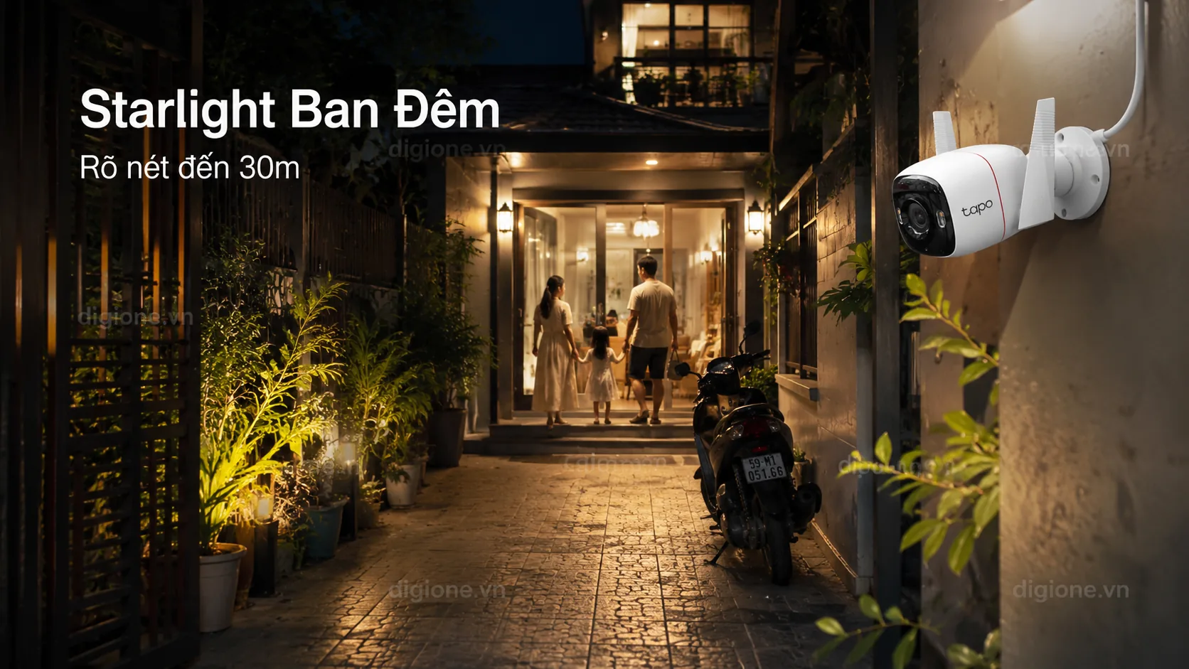 TAPO C320WS Cảm biến Starlight quan s&aacute;t đ&ecirc;m chất lượng cao