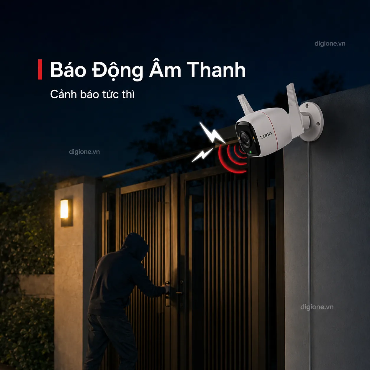 Camera TP-LINK TAPO C320WS Wi-Fi 2K Starlight Ngoài Trời