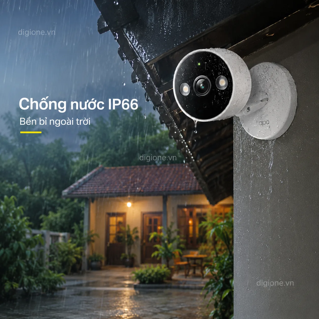Camera TP-LINK TAPO C120 AI Wi-Fi 2K Trong/Ngoài Nhà IP66