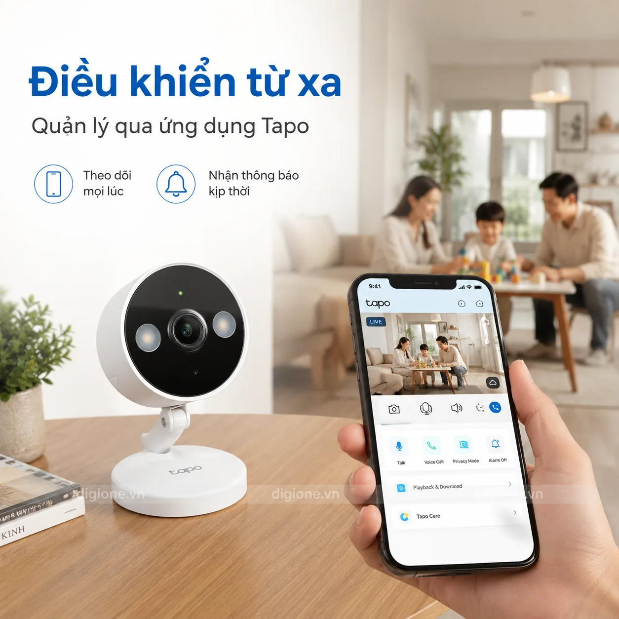 Camera TP-LINK TAPO C120 AI Wi-Fi 2K Trong/Ngoài Nhà IP66