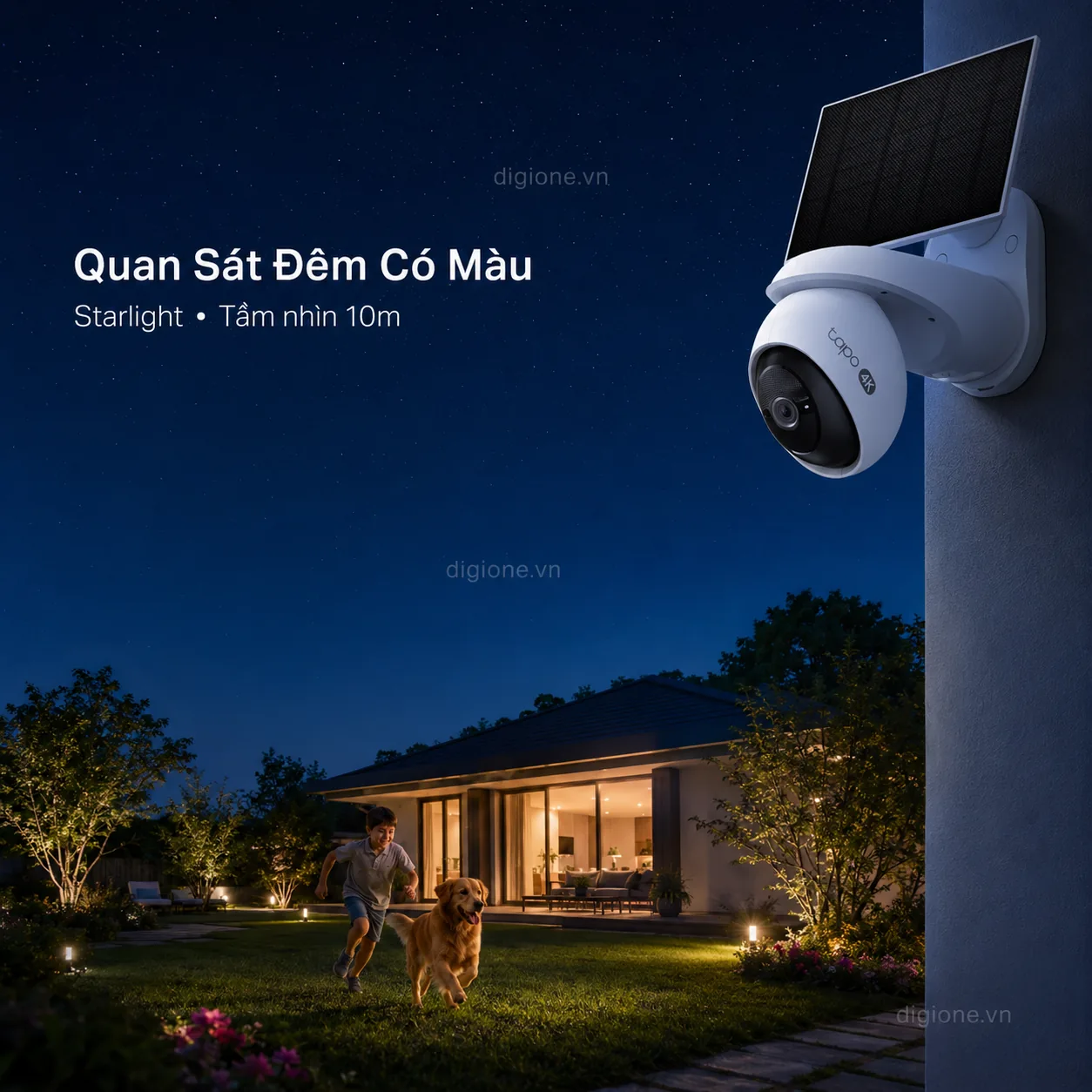 Bộ Camera TP-LINK TAPO C660 KIT 4K Solar Xoay 360° IP65