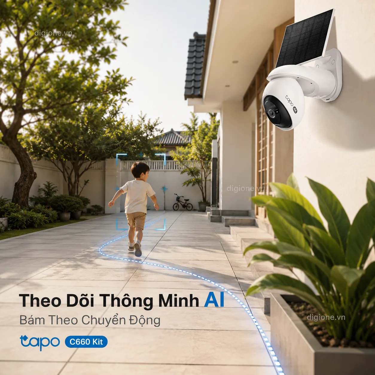 Bộ Camera TP-LINK TAPO C660 KIT 4K Solar Xoay 360° IP65