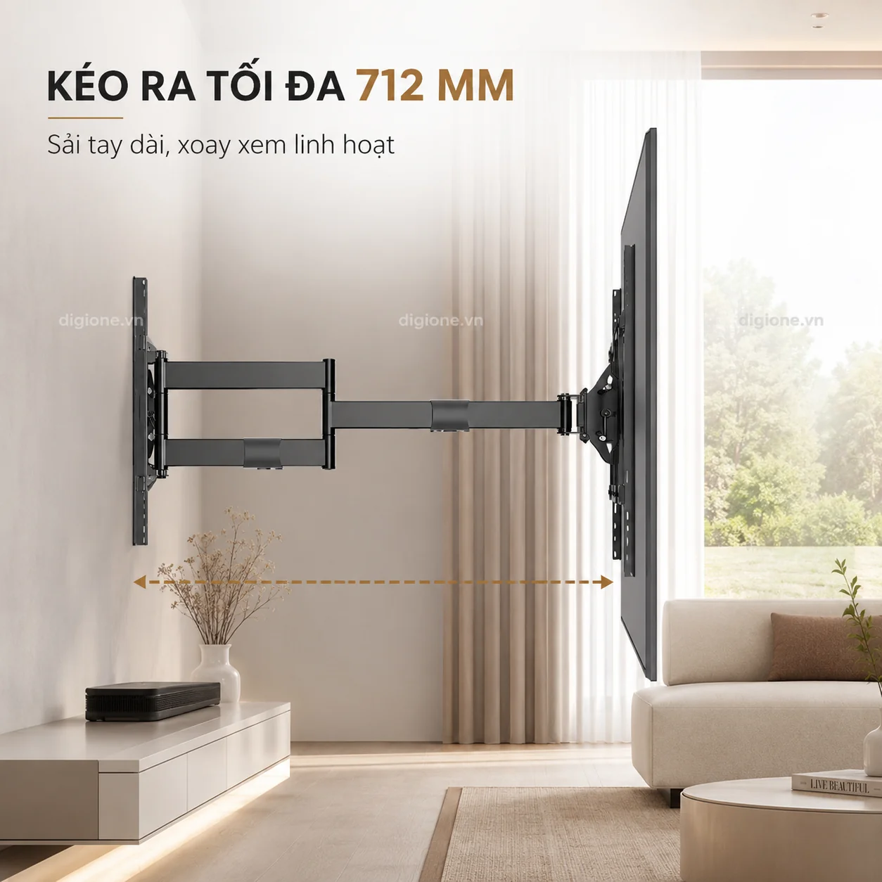 Giá Treo Tivi Xoay NB SP2 65-85 inch