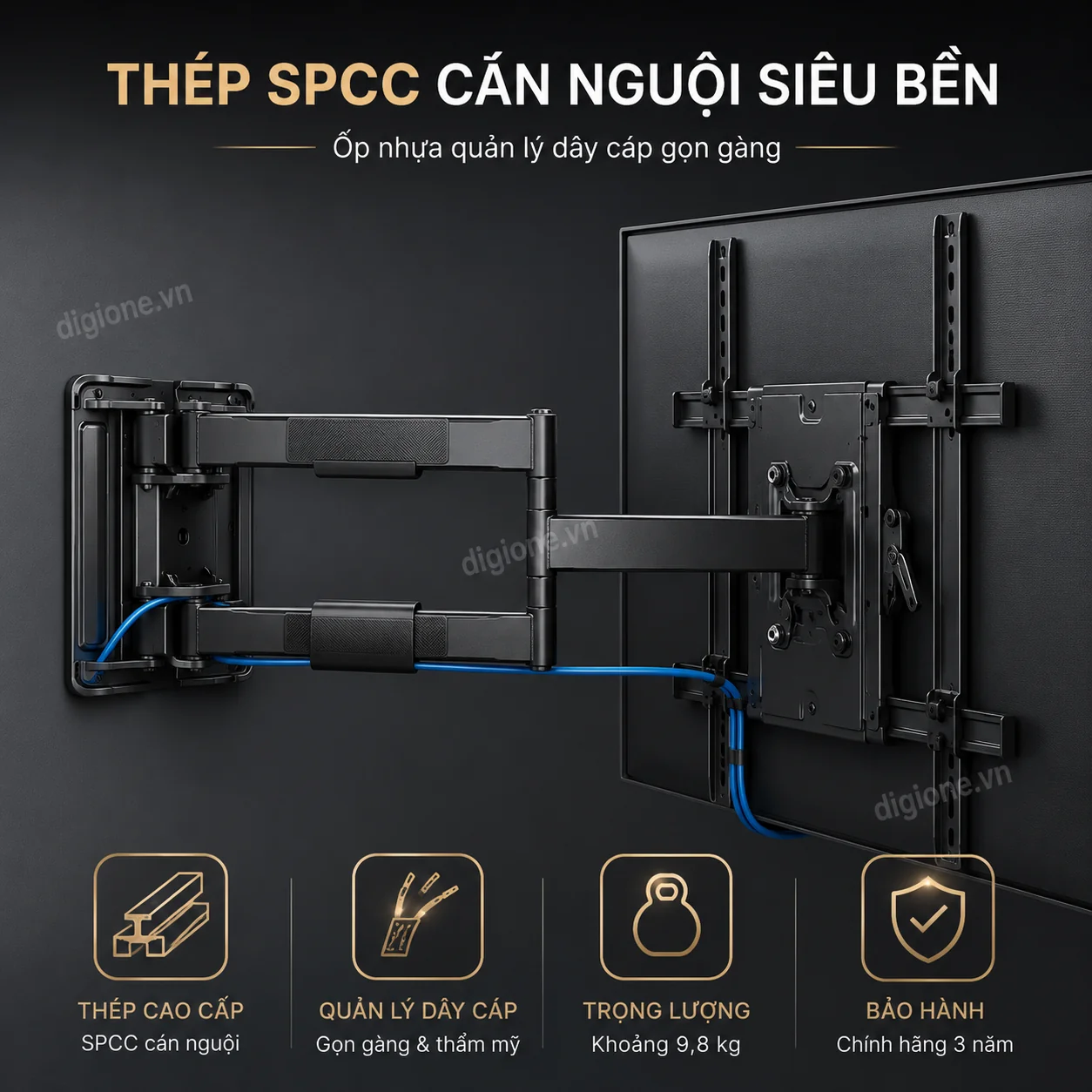 Giá Treo Tivi Xoay NB SP2 65-85 inch
