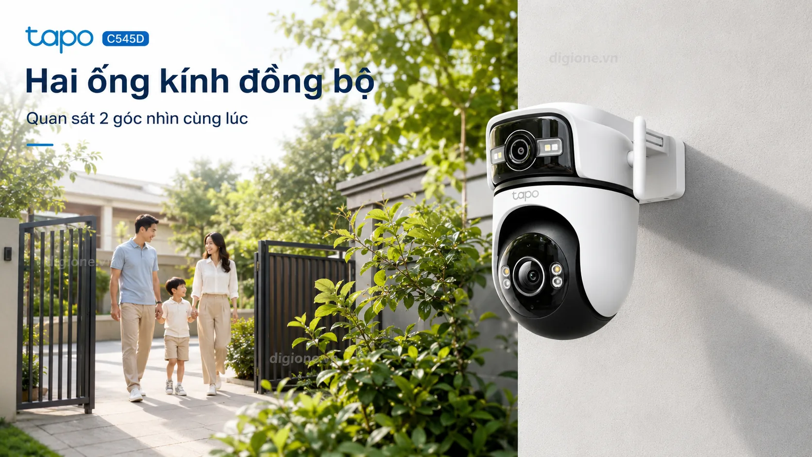 Tapo C545D Hai ống k&iacute;nh đồng bộ