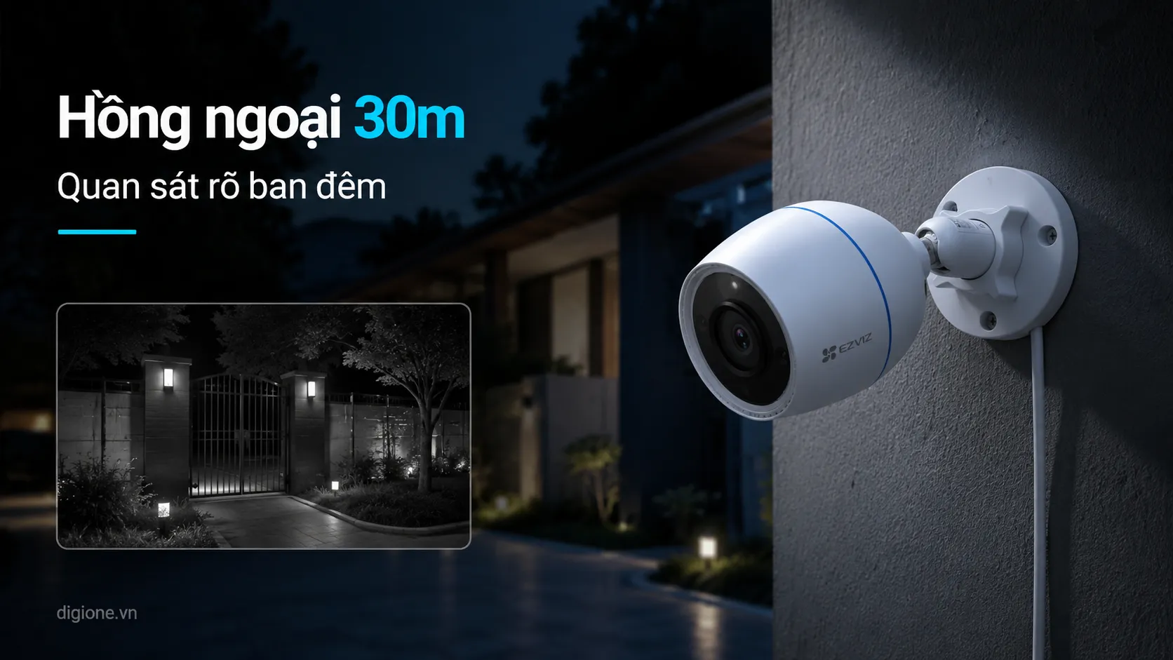 Mua camera EZVIZ C3TN Color 1080p ch&iacute;nh h&atilde;ng tại DigiOne gi&aacute; tốt nhất