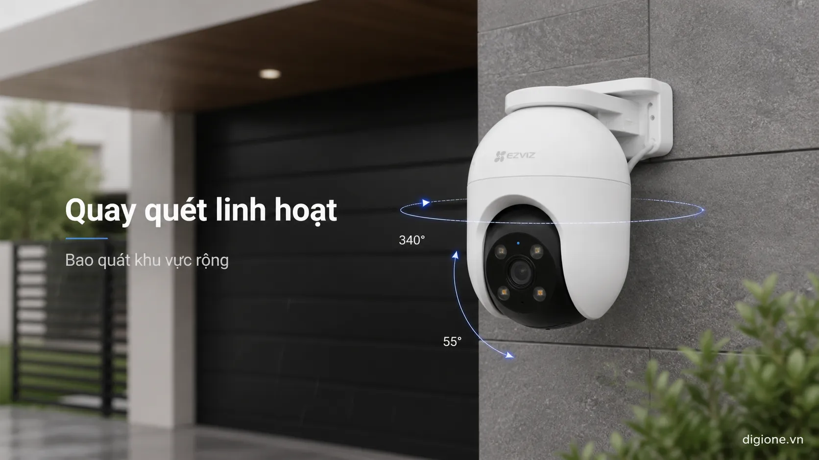 Mua camera EZVIZ C8C 5MP 3K cao cấp ngo&agrave;i trời ch&iacute;nh h&atilde;ng DigiOne