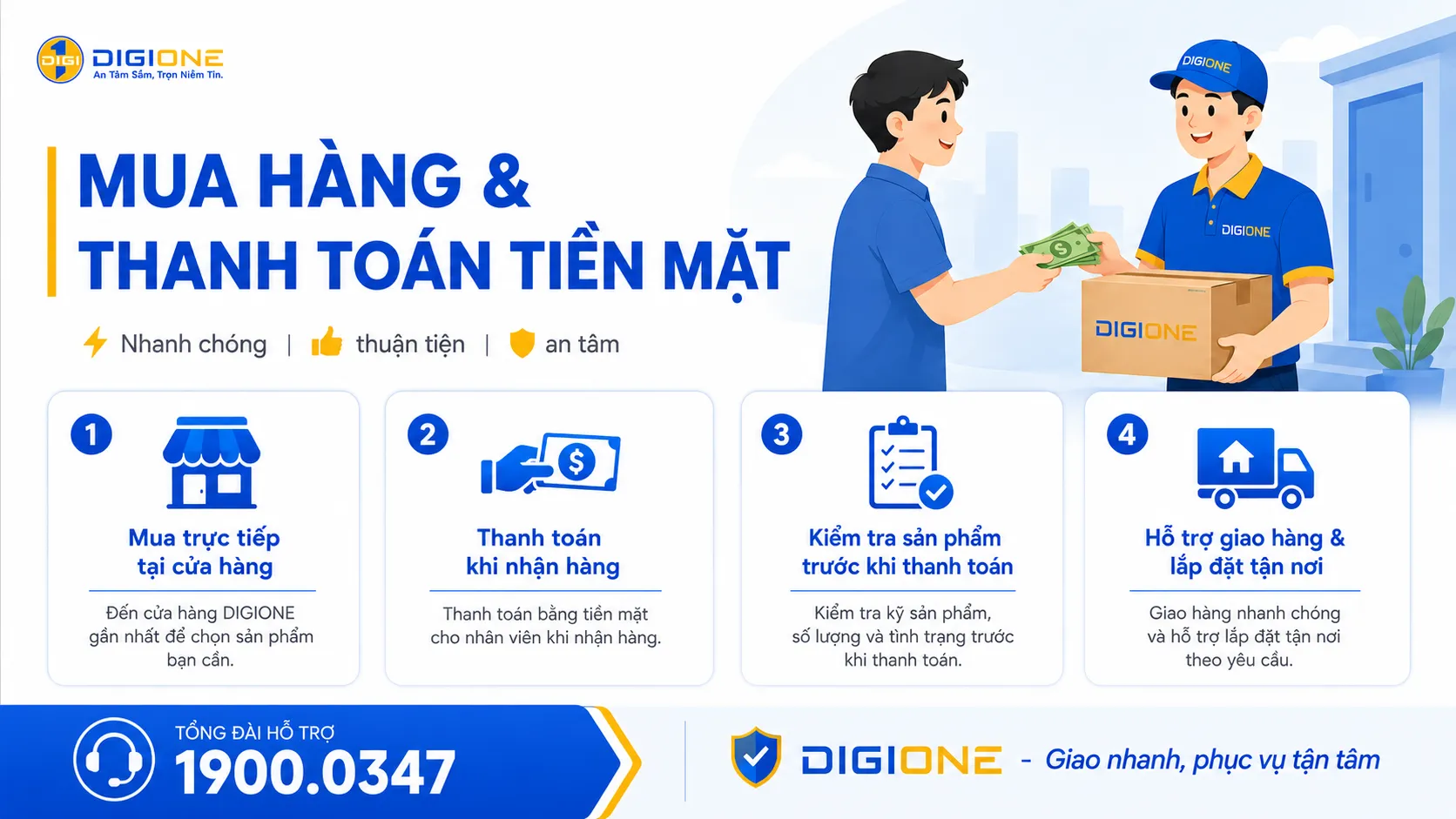 thanh to&aacute;n chuyển khoản ng&acirc;n h&agrave;ng khi mua h&agrave;ng tại DigiOne nhanh ch&oacute;ng
