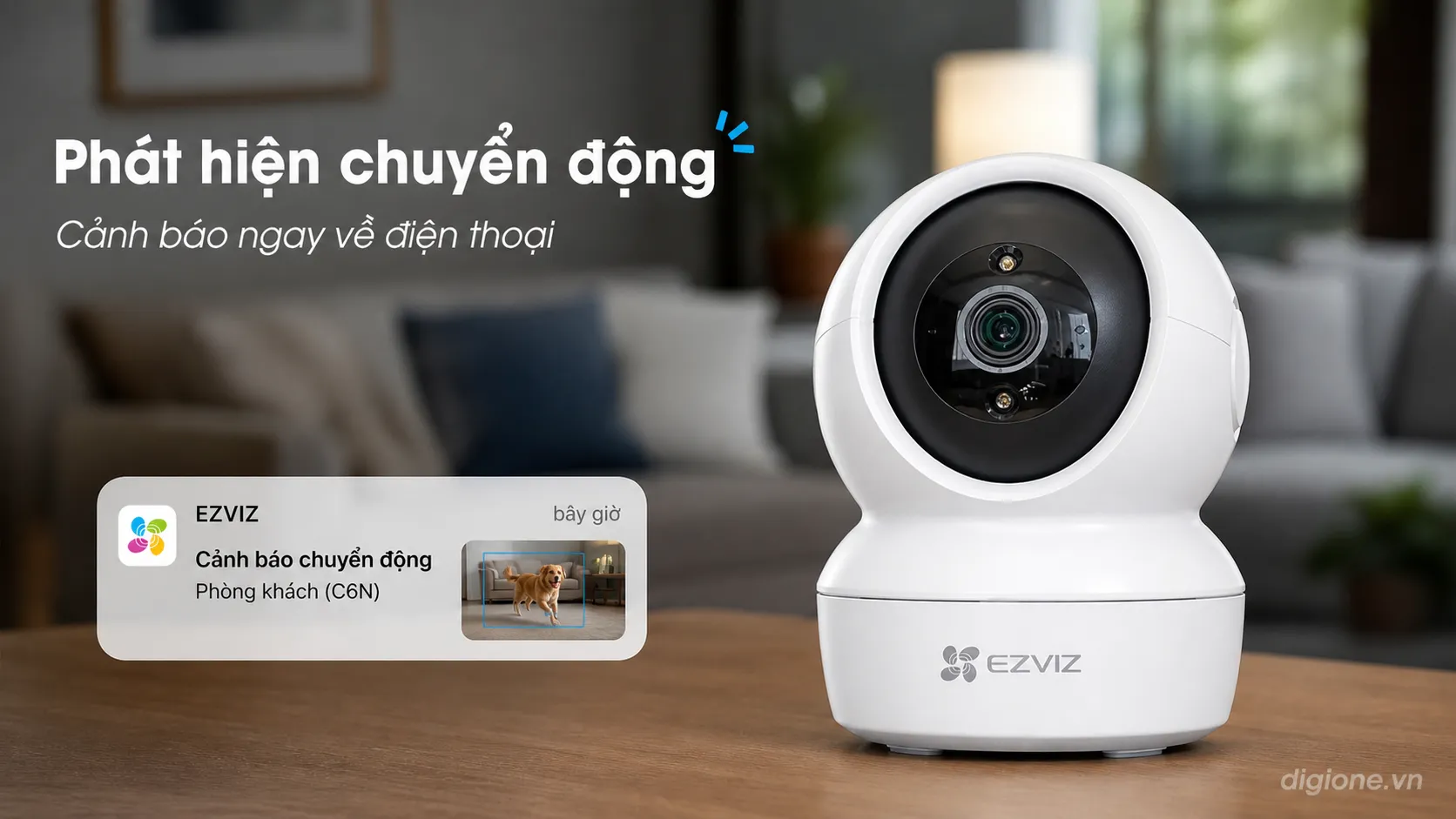 EZVIZ C6N Pro 3MP Smart Color Night Vision đ&ecirc;m c&oacute; m&agrave;u hồng ngoại 10m