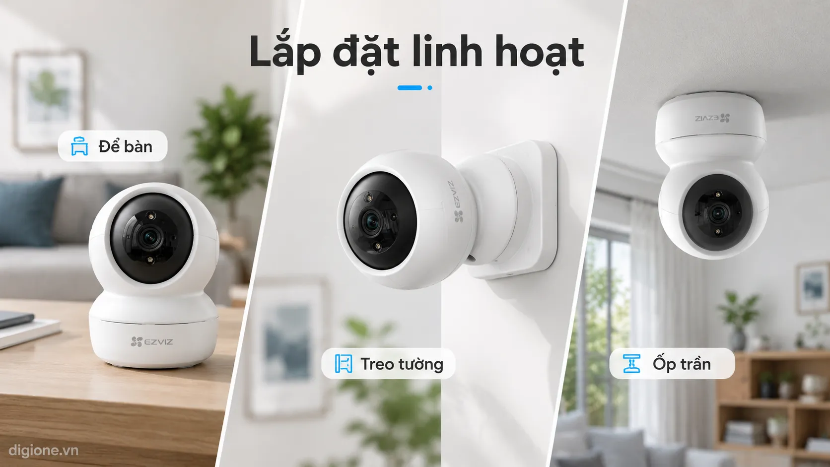 Mua camera EZVIZ C6N Pro 2K 3MP ch&iacute;nh h&atilde;ng tại DigiOne gi&aacute; tốt nhất