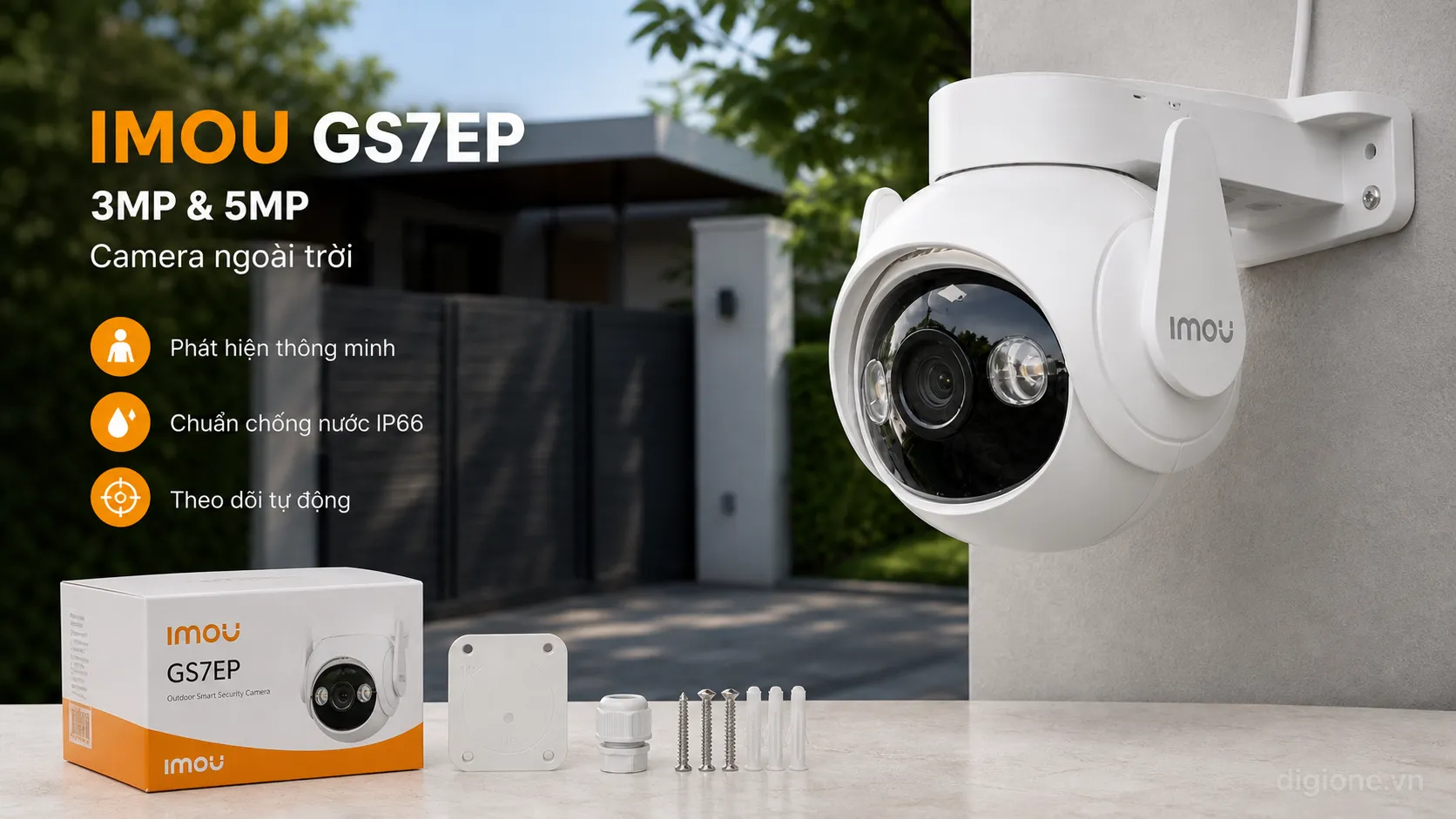 Mua camera IMOU IPC-GS7EP 5MP Cruiser 2 cao cấp to&agrave;n diện ch&iacute;nh h&atilde;ng DigiOne