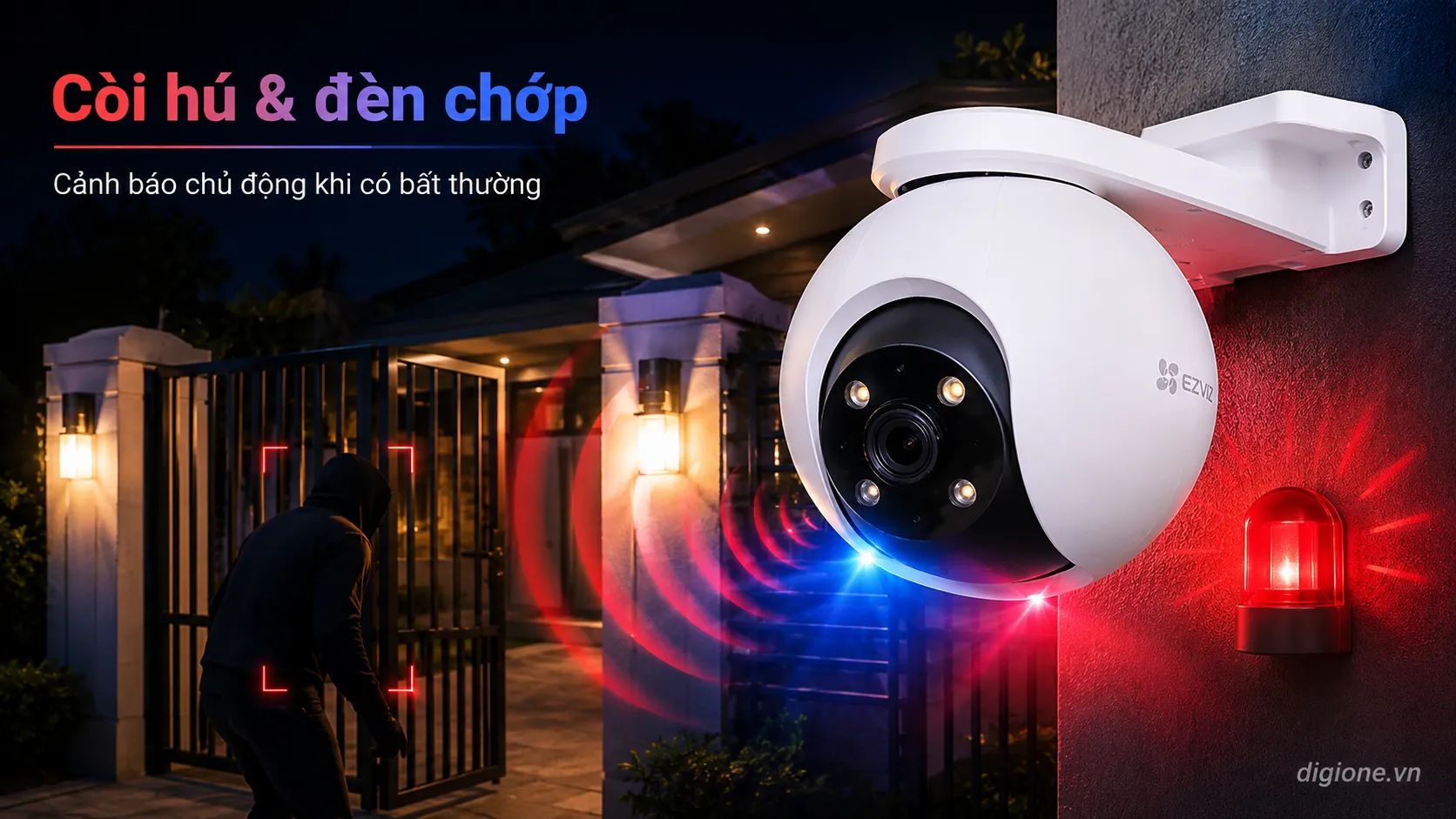 th&ocirc;ng số kỹ thuật camera Ezviz H8 Pro 2K mặt sau cổng kết nối RJ45