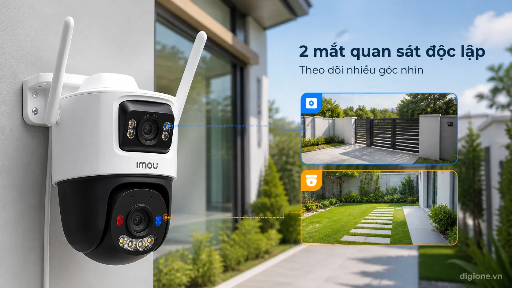 Mua camera IMOU IPC-S7XEP 10MP Cruiser Dual 2 ch&iacute;nh h&atilde;ng tại DigiOne