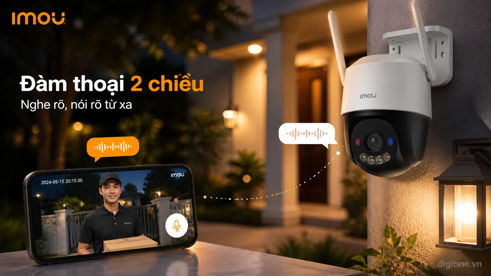 Camera IMOU Cruiser SC 4G 3MP IPC K7FP Pan Tilt SIM 4G ngo&agrave;i trời
