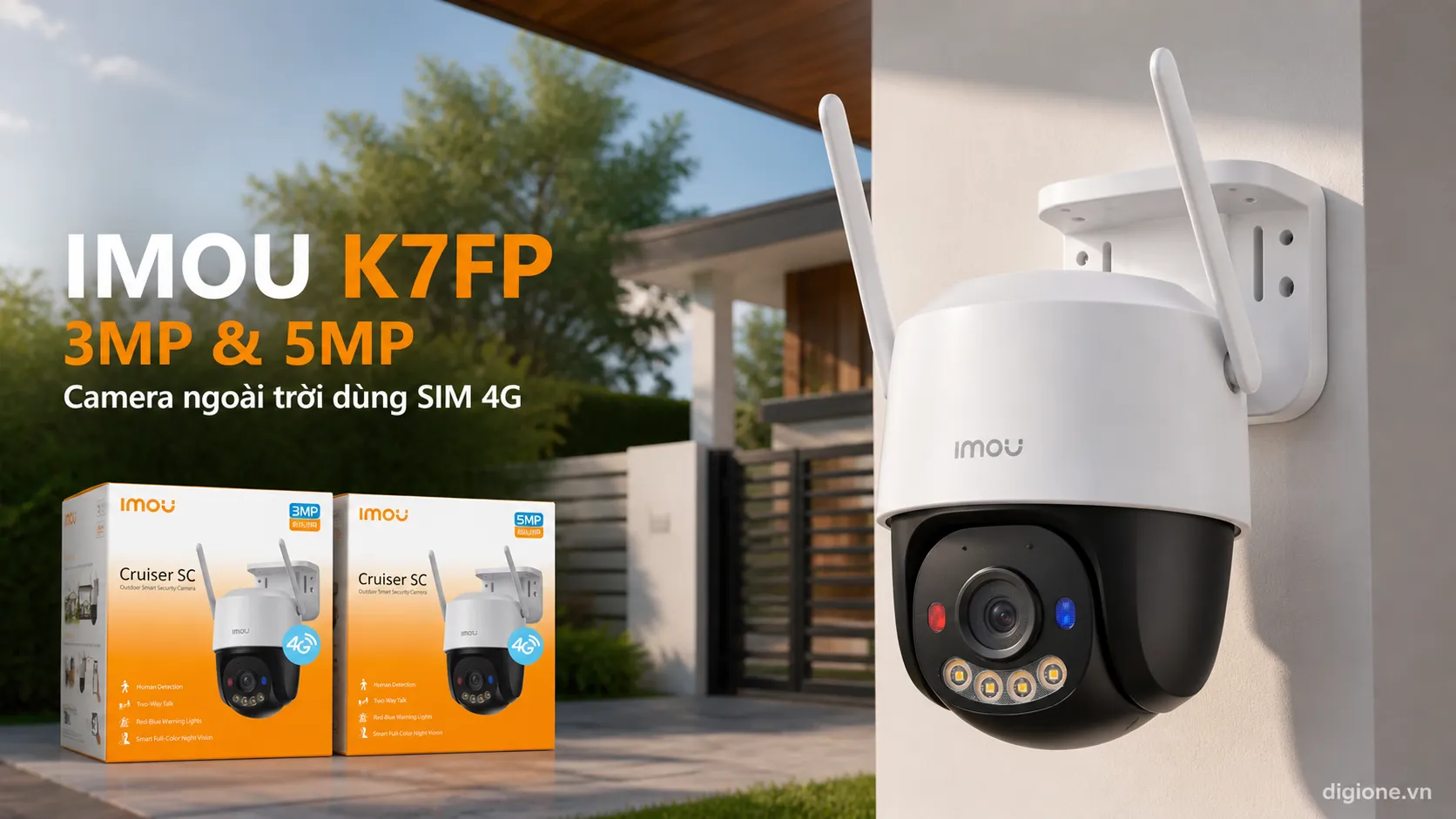 Th&ocirc;ng số camera imou k7fp 3mp cảm biến 1 2.8 inch CMOS ống k&iacute;nh 3.6mm