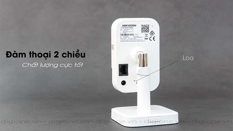 Camera DS-2CD2421G0-IW trò chuyện khi đang ở xa