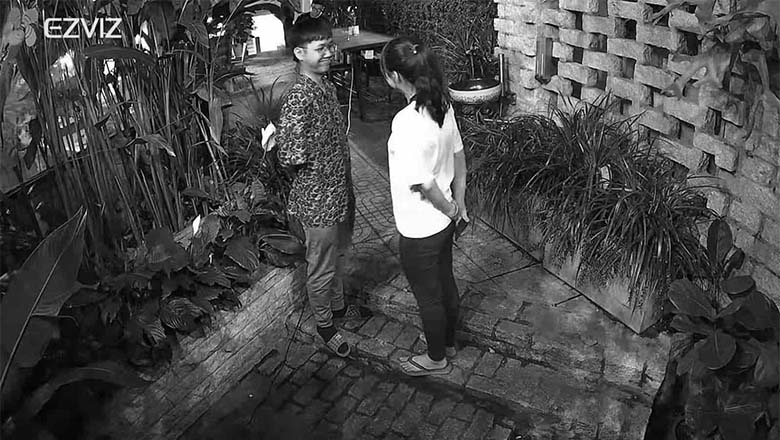 Hình ảnh quan sát ban đêm của camera