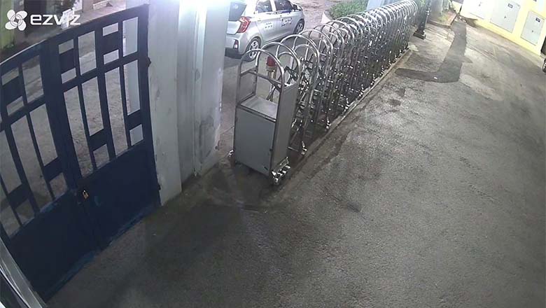 Hình ảnh quan sát ban đêm của camera