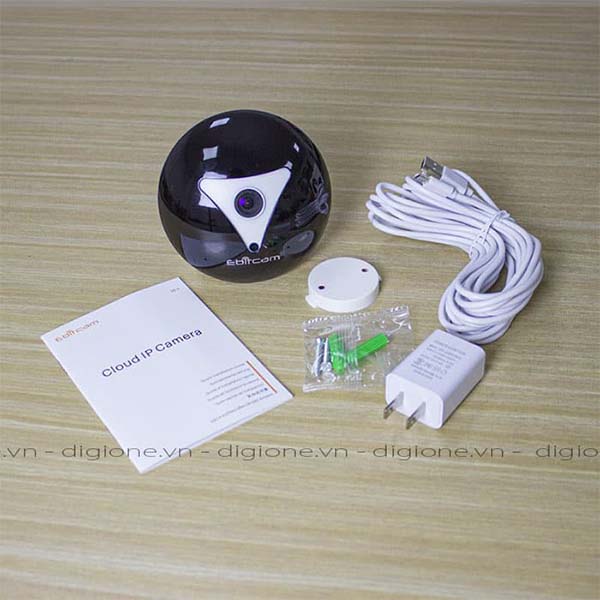 Camera EbitCam EBF2 IP Wifi 3.0 megapixel