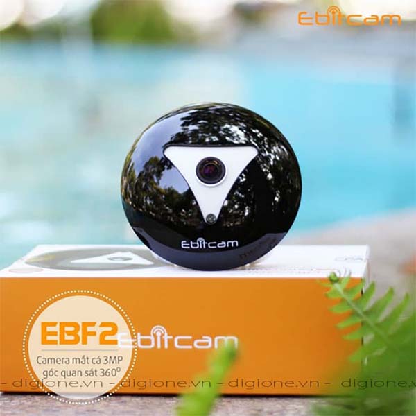 Camera EbitCam EBF2 IP Wifi 5.0 Megapixel