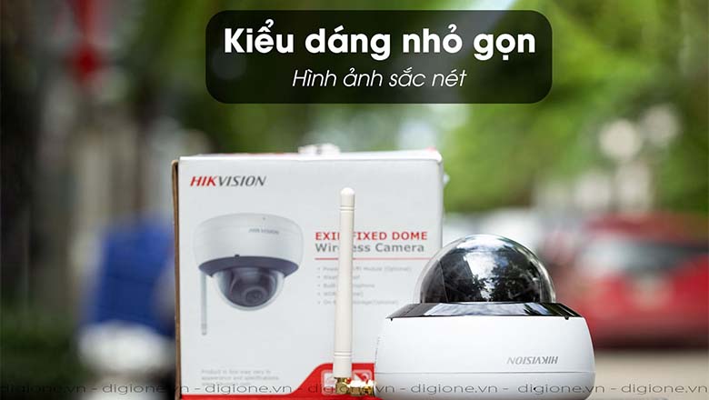 DS-2CD2121G1-IDW1 - Thiết kế góc bo tròn, nhỏ nhẹ