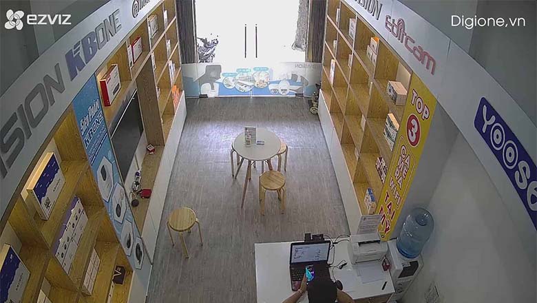 Một số hình ảnh trên camera ezviz c6n