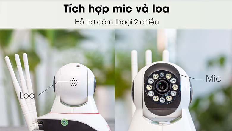 Đàm thoại hai chiều tiện lợi