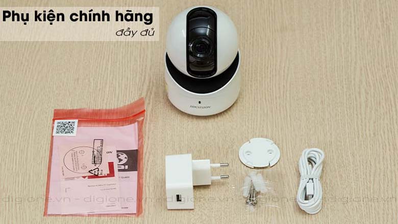 Bộ sản phẩm DS-2CV2Q01FD-IW gồm có