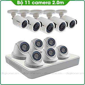 Bộ 12 Mắt Camera HIKVISION 2.0mp