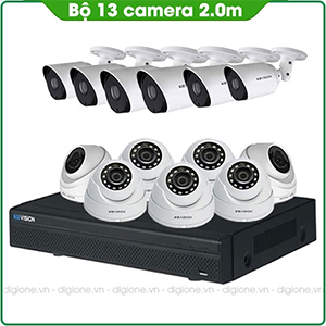 Bộ 13 Mắt Camera KBVISION 2.0mp