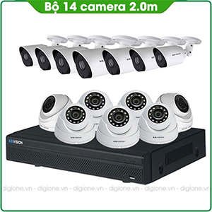 Bộ 14 Mắt Camera KBVISION 2.0mp