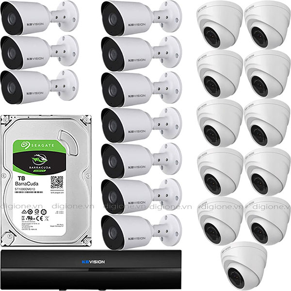 Bộ 21 Mắt Camera KBVISION 2.0mp