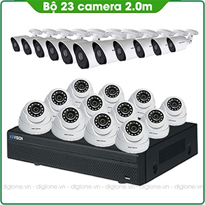 Bộ 23 Mắt Camera KBVISION 2.0mp