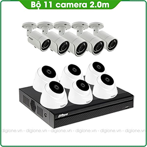 Bộ 11 Mắt Camera DAHUA 2.0mp