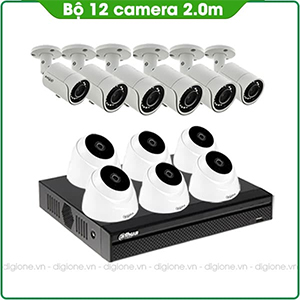Bộ 12 Mắt Camera DAHUA 2.0mp