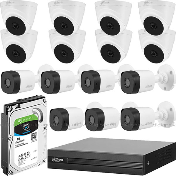 Bộ 15 Mắt Camera DAHUA 2.0mp