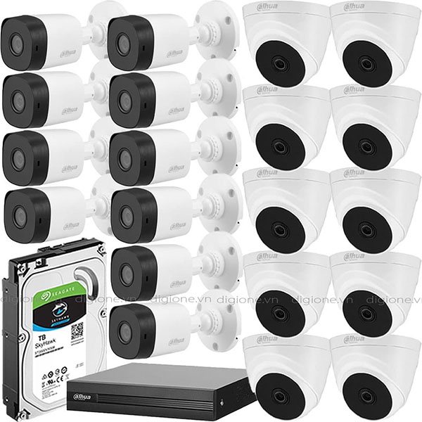 Bộ 20 Mắt Camera DAHUA 2.0mp