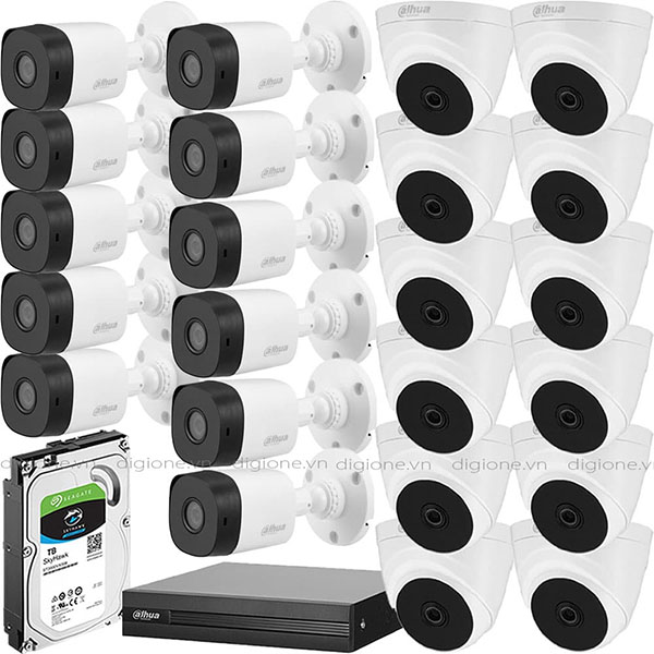 Bộ 23 Mắt Camera DAHUA 2.0mp