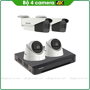 Bộ 4 Mắt Camera HIKVISION 8.0mp (4K)