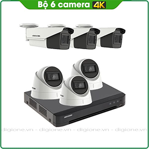 Bộ 6 Mắt Camera HIKVISION 8.0mp (4K)