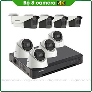 Bộ 8 Mắt Camera HIKVISION 8.0mp (4K)