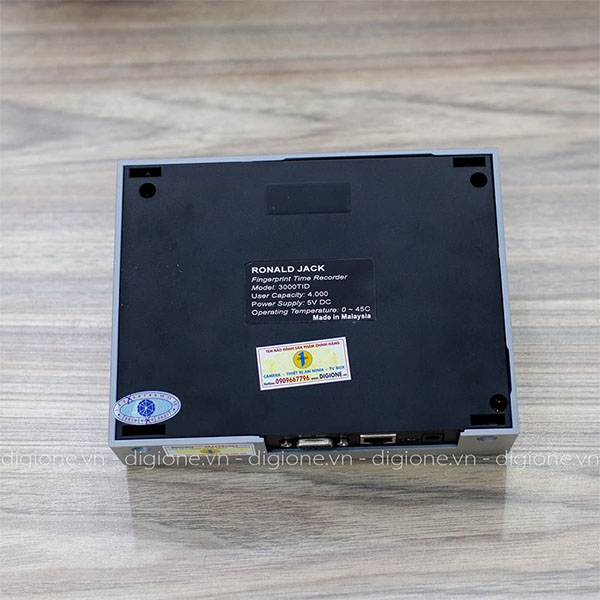 Máy Chấm Công Vân Tay Ronald Jack 3000TID-C