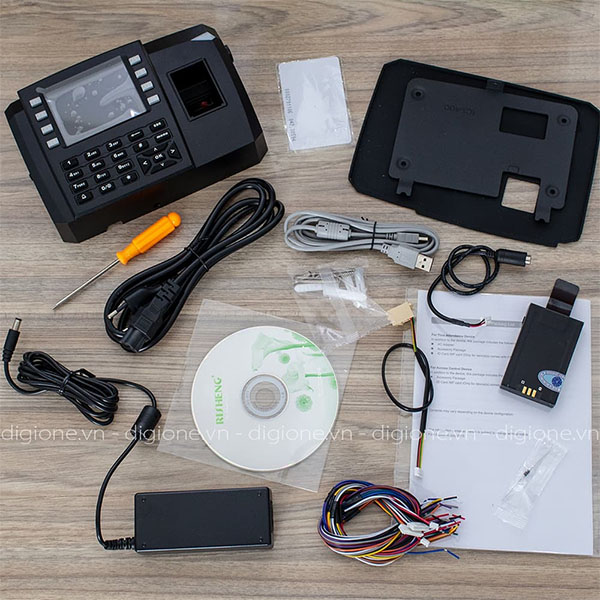 Máy Chấm Công Vân Tay - Thẻ Cảm Ứng Ronald Jack TFT 600