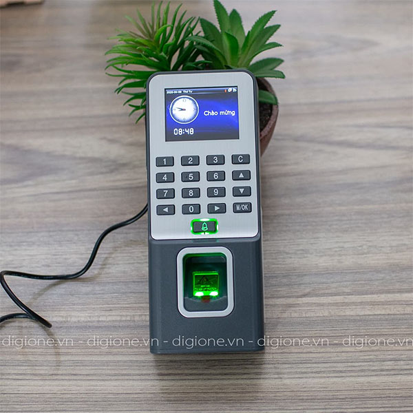 Máy Chấm Công Kiểm Soát Cửa Bằng Vân Tay Và Thẻ Cảm Ứng Ronald Jack F19