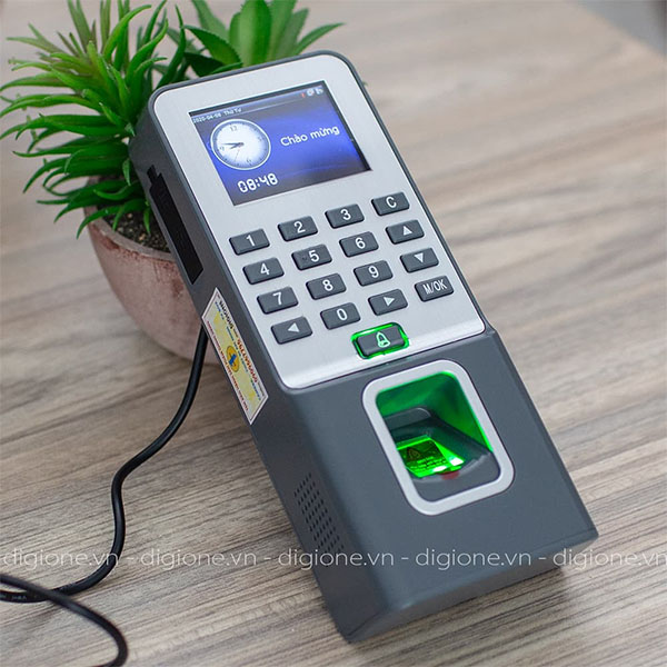 Máy Chấm Công Kiểm Soát Cửa Bằng Vân Tay Và Thẻ Cảm Ứng Ronald Jack F19