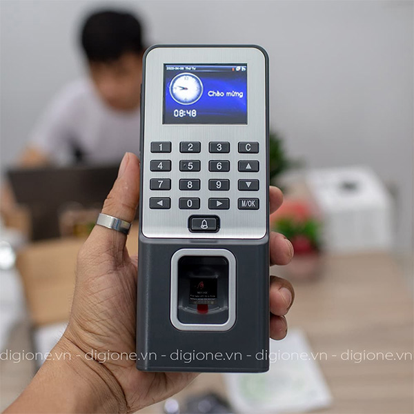 Máy Chấm Công Kiểm Soát Cửa Bằng Vân Tay Và Thẻ Cảm Ứng Ronald Jack F19